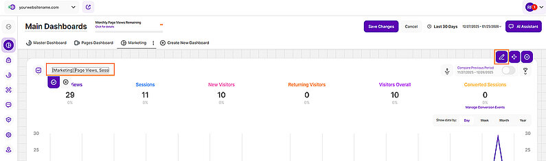 Customize Report Block Names Customize Report Block Names