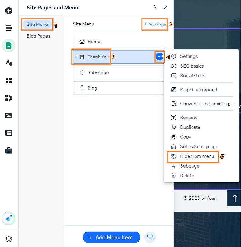 Creați o pagină de mulțumire Creați o pagină de mulțumire