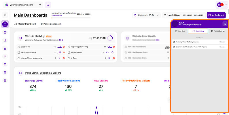 Accessing Your Chat History Accessing Your Chat History